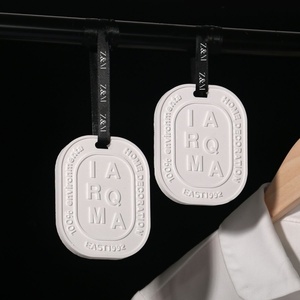 Tùy Chỉnh Thạch Cao Làm Mát Không Khí Với Logo Tư Nhân Sang Trọng Tinh Dầu Khuếch Tán Hương Thơm Rắn Treo Thạch Cao Khuếch Tán Với Clip - Product Image 5