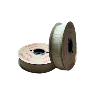 Rouleau de pinces élastiques en plastique TPU renouvelable, recyclable et durable, noir/transparent, 15 mm-270 mm, pour vaisselle et jouets - Product Image 2