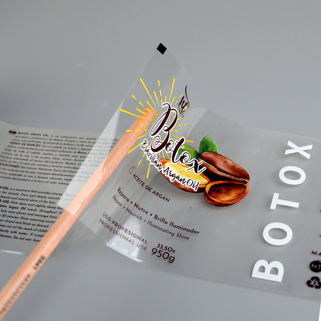 Clear Transparent Plastic Printing Sticker Labels
