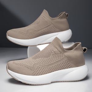Nuove Sneakers Casual Esplosive di Grande <span class=keywords><strong>Taglia</strong></span> per Uomo e Donna, Scarpe Sportive Traspiranti con Superficie in Rete, Slip-on in PU, Tendenze Moda Primaverile - Product Image 4