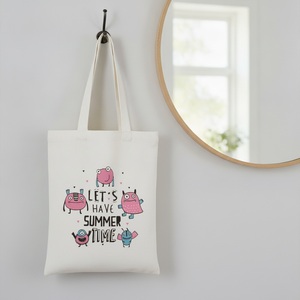 12oz Canvas Shopping Tote <b>Bag</b> Custom Logo Promotional Corporate <b>Gift</b> - Product Image 5