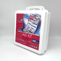 Trousse de premiers secours absorbante de haute qualité, 172 pièces, sac en nylon léger, kit de survie d'urgence pour véhicule, flotte, camion, bus FA-171