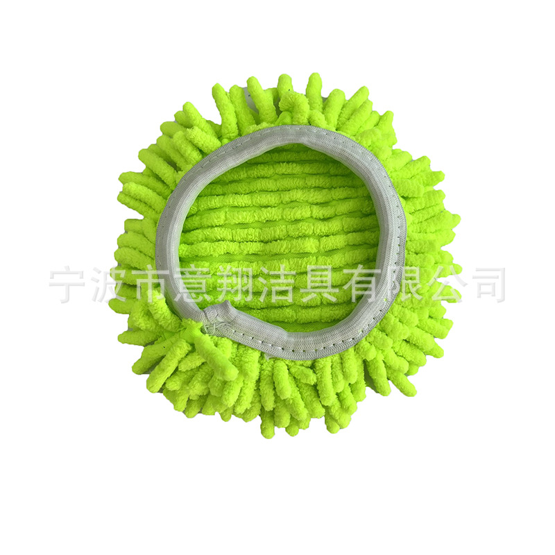 Grande couverture chenille verte-petite taille