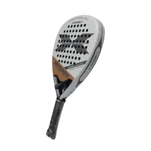 핫 세일 내구성 카본 패드 라켓 무게 375 +-5G 테니스 Pelotas 드 Padel 라켓