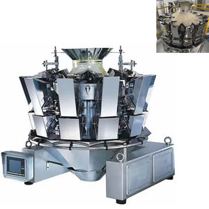 Báscula combinada de pesadora multicabezal con máquina de embalaje Nuts Chips Feed Granule Bag Packing Machine - Product Image 2
