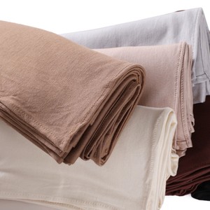 Solid Brimmed Jersey <b>Hijab</b> <b>Modal</b> Mercerized Cotton Long Scarf Breathable Soft Stretch Large Size Women <b>Hijab</b> Shawls - Product Image 2