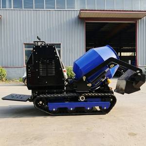 Envío Gratis: Mini Mezcladora de Concreto Autocargable, Portátil, Hidráulica para Construcción, Certificación CE EPA, China - Product Image 3