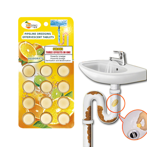 Nettoyeur effervescent pour tuyaux de cuisine, 10 pièces, agent solide, tuyaux d'<span class=keywords><strong>évier</strong></span>, produits chimiques, tablettes de nettoyage - Product Image 3