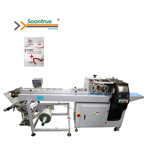 Chine mini visage masque flow pack machine horizontale automatique <span class=keywords><strong>kn</strong></span> 95 masque emballage machine - Product Image 1