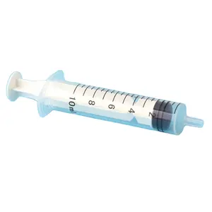 Jeringa desechable CE ISO13485 de 10ml/aguja 16G-30G/Luer slip/luer lock