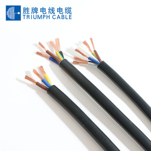 Triumph Cable Rvv Power Cable 0.5 0.75 1.5 2.5 4 6 10mm PvC Jacket For Electrical Equipment Wiring - Product Image 2