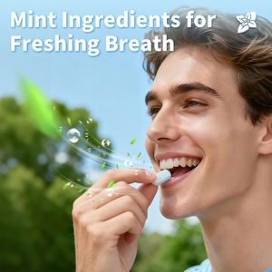 <span class=keywords><strong>Chewing</strong></span>-<span class=keywords><strong>gum</strong></span> sans sucre à <span class=keywords><strong>la</strong></span> menthe fraîche <span class=keywords><strong>pour</strong></span> arrêter de fumer, OEM/ODM, effet durable, aide à arrêter de fumer, soulage le stress - Product Image 4