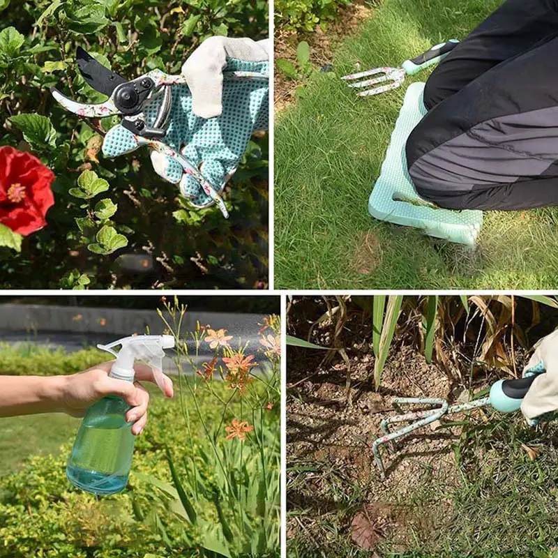 Set alat berkebun merah muda, Kit alat taman luar ruangan