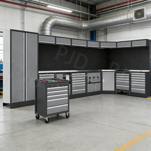 Système de rangement de garage OEM/ODM, poste de travail modulaire, armoire personnalisée, établi de garage avec tiroirs en métal - Product Image 4