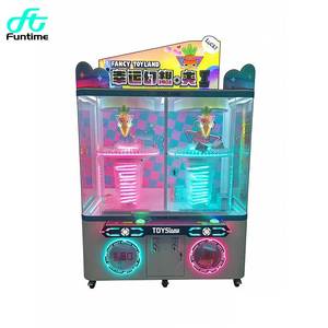 Máquina recreativa de grúa de alta calidad para 2 jugadores, mini máquina de garras para premios de peluches, operada con monedas, para parques de atracciones. - Product Image 2