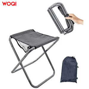 Silla de playa portátil Woqi, silla plegable de aluminio con bolsillo de malla para acampar, picnic y viajes - Product Image 2