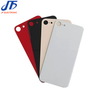 Remplacement de fenêtre arrière grand trou pour iPhone 8 8 Plus 8 P porte de couverture de batterie de panneau de verre arrière