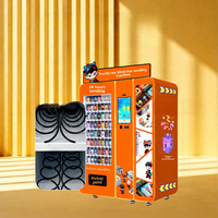 Distributeur automatique de 29 boîtes mystères avec scanner de code QR, écran tactile en acier inoxydable, paiement par carte de crédit, SDK, vente de jouets 24h/24 sans personnel