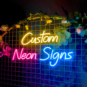 Thiết kế miễn phí Neon dấu hiệu dropshipping tùy chỉnh Acrylic Led Neon dấu hiệu cho đám cưới bên quảng cáo hướng - Product Image 1