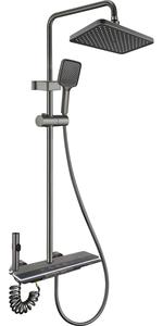 HEZEE OEM ODM Aluminum <strong>Shower</strong> Faucets Hot and Cold Water Bathroom <strong>Shower</strong> Single Handle Control <strong>Switch</strong> and Temperature - Product Image 2
