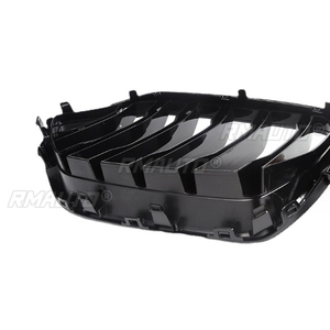 Calandre avant noire brillante pour BMW X6 G06 2020 2021 2022, calandre de course, style automobile - Product Image 5