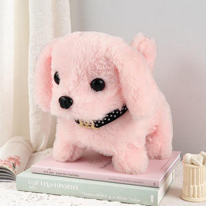 BELO TEMPO Jouet en peluche électrique créatif et amusant, chiot qui <span class=keywords><strong>aboie</strong></span>, cadeau d'anniversaire pour enfants, peluche super douce et mignonne pour le plaisir - Product Image 6