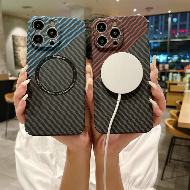 Wireless Charger Magnetic PC Phone Case for iPhone 16 Pro Max Shockproof Women Men Protective Cover Wholesale Phone Accessories