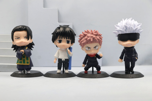 Set di 12 Action Figure in PVC di <span class=keywords><strong>Jujutsu</strong></span> <span class=keywords><strong>Kaisen</strong></span>, Personaggio Satoru Gojo, Altezza 9-11cm, Decorazione da Scrivania Anime Giapponese - Product Image 2