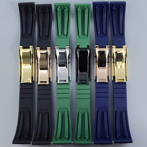 <span class=keywords><strong>Bracelet</strong></span> de montre en <span class=keywords><strong>Silicone</strong></span> liquide de haute qualité pour <span class=keywords><strong>Seiko</strong></span> Nh35 Miyota 8215 ETA 2824 Mouvement <span class=keywords><strong>Bracelet</strong></span> de montre étanche 20mMM pour hommes - Product Image 3