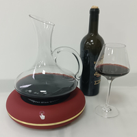 Decantador de Vino Eléctrico Inteligente Automático al por Mayor, Regalo para Amantes del Vino, Botella de Vidrio para Navidad y Cumpleaños