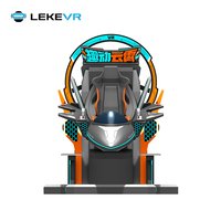 LEKE 9D VR Simulador de avión Cabina Vr Juego de vuelo para aeropuerto o escuela para parques temáticos VR