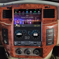 Radio para Auto Android 11 Estilo Tesla de 12.1'' para Nissan Patrol Y61 LHD 2004-2010, Reproductor Multimedia para Auto, Carplay Inalámbrico, 4G