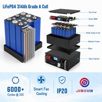 Batterie de stockage d'énergie domestique murale LiFePO4 de qualité A 5KWh 3KW 51.2V 100Ah pour système solaire domestique CE IEC62619 OEM ODM Vente en gros