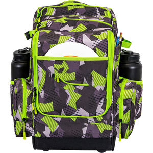 Muestra gratuita: Bolsa de golf/mochila multifuncional de lujo con 20 discos, con bolsillo lateral y portabebidas/nevera aislado. - Product Image 1