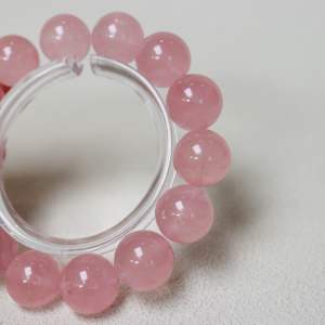 Vòng tay và lắc tay đá thạch anh hồng tự nhiên đánh bóng bán buôn, trang trí phong cách linh vật, quà tặng tích năng lượng - Product Image 6