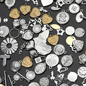 Etiquetas de Logotipo para Joyería, Mini Diseños Metálicos Grabados, Accesorios Personalizados para Collares y Pulseras - Product Image 5