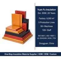 Plaque de bakélite sur mesure usinée CNC, qualité 3021 3025, panneau stratifié en résine phénolique pour isolation industrielle