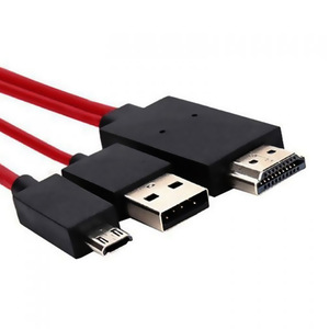 สายเคเบิล USB เป็น HDMI 1080p สำหรับเชื่อมต่อทีวี พร้อมตัวนำทองแดงและฉนวนถัก - Product Image 4