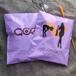 Logotipo imprimible, Cantidad mínima de pedido 100 piezas, Bolsa de envío para ropa, Tamaño personalizable - Product Image 4