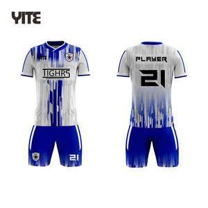 <span class=keywords><strong>2022</strong></span>/<span class=keywords><strong>2023</strong></span> <span class=keywords><strong>nouveau</strong></span> Design de maillots de Football, Logo de Club imprimé, respirant, séchage rapide, t-shirt de Football personnalisé pour hommes - Product Image 1