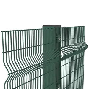 Aomesh工厂顶级品质防爬坡边界围栏价格，铁壁烤架设计