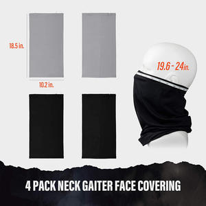 Bandana sport en nylon lavable personnalisé, masque facial, cagoule pour femmes et hommes, <span class=keywords><strong>voile</strong></span> de protection solaire, cache-cou, boucles d'oreilles, plage - Product Image 2