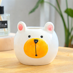 กระถางต้นไม้เซรามิกรูปนกอินทรีสีดำโบราณสำหรับวางบนโต๊ะ - Product Image 4