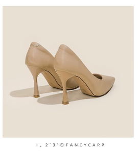 Zapatos <span class=keywords><strong>de</strong></span> <span class=keywords><strong>Vestir</strong></span> <span class=keywords><strong>para</strong></span> <span class=keywords><strong>Mujer</strong></span>, Alta Calidad, Punta Puntiaguda, Suela <span class=keywords><strong>de</strong></span> Goma Suave, Elegantes Zapatos <span class=keywords><strong>de</strong></span> Tacón Alto <span class=keywords><strong>para</strong></span> Damas, Casuales, <span class=keywords><strong>para</strong></span> Fiestas, Oficina - Product Image 5