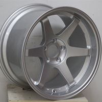 Jantes de voiture de tourisme TE37 de 17 pouces 4/5*100/105/108/110/112/114.3 Volk Racing TE37