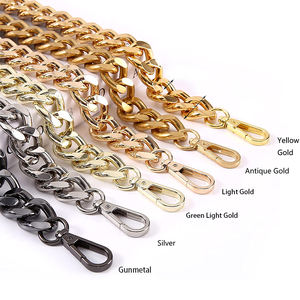 Новейший дизайн: Металлическая цепочка из сплава для женских сумок, декоративный ремешок для сумки через плечо, аксессуар для сумок - Product Image 3