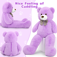 Ours en Peluche Géant Taille Réelle Conception Personnalisée OEM, Cadeau de Baby Shower pour Petite Amie, Petit Ami ou Enfants