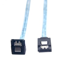 SATA3.0 kabel data seri hard disk, kabel data komputer sata 3.0 6GB SATA 3.0 1m