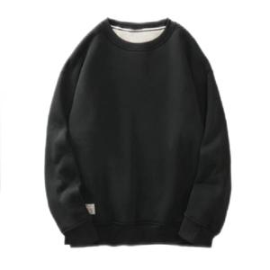 Sweat à capuche gris RPET pour hommes lourds imperméable 100% coton lavé à l'acide imprimé en détresse plastiques recyclés sweat à capuche teint vierge - Product Image 2