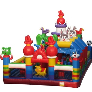 Château gonflable commercial de grande taille pour enfants <span class=keywords><strong>ISPORT</strong></span> avec matériau en PVC pour utilisation en extérieur - Modèle ISG01027 - Product Image 1